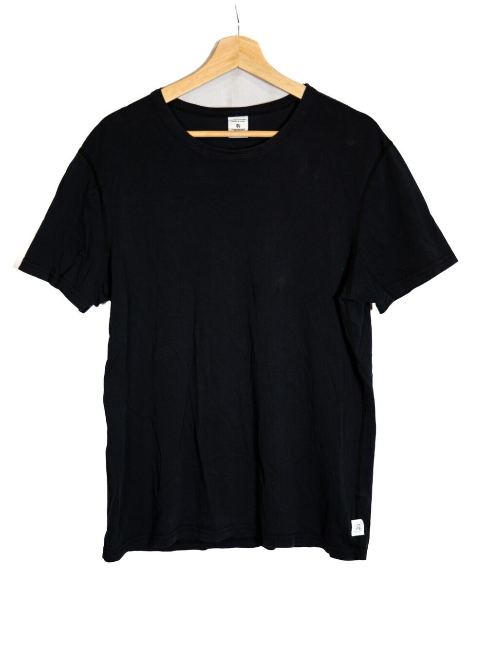 Reigning Champ Midweight Jersey OG T-Shirt black Short Sleeve - Men's M